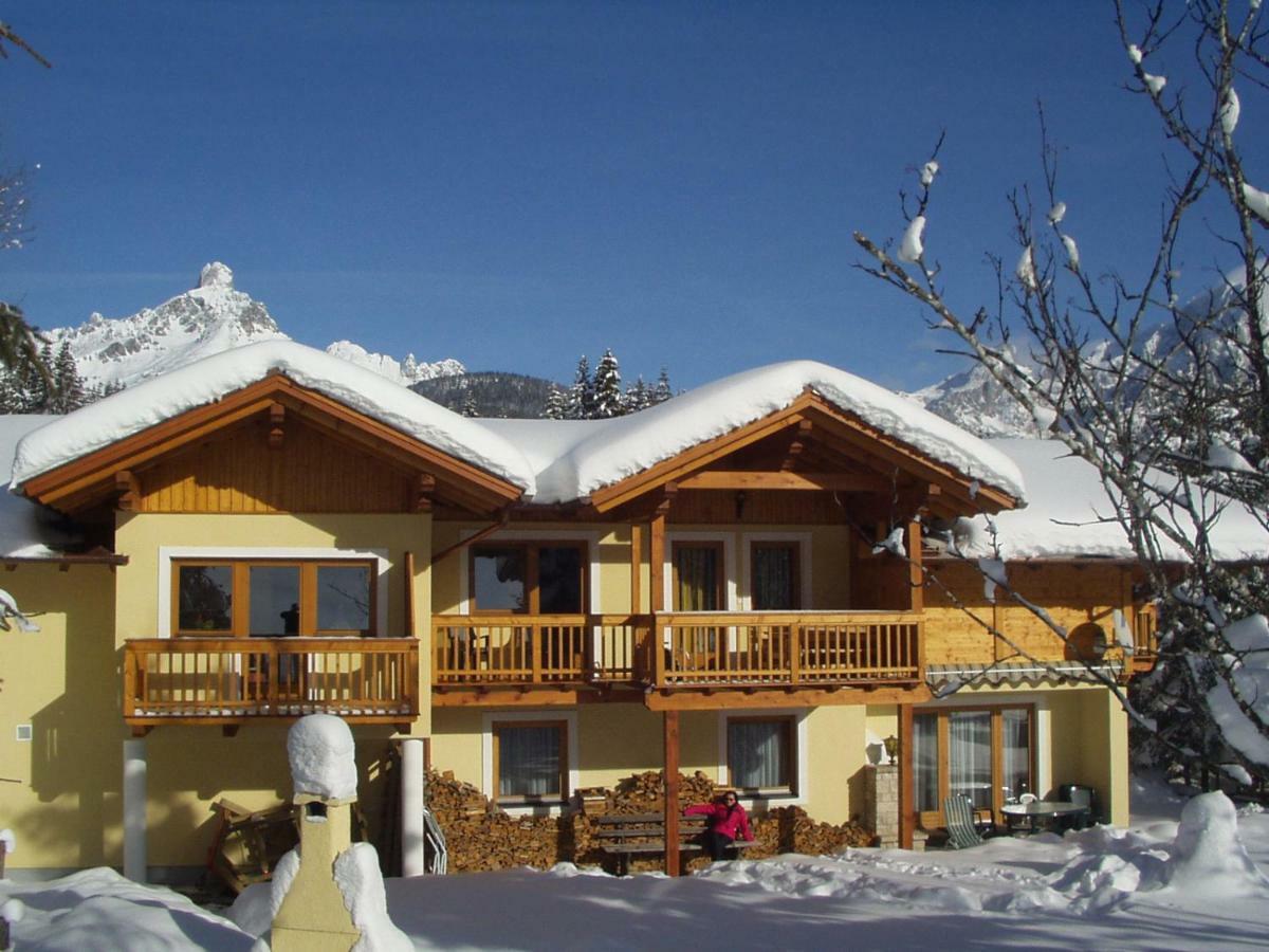 Ferienwohnung Haus Dachstein Filzmoos Exterior foto