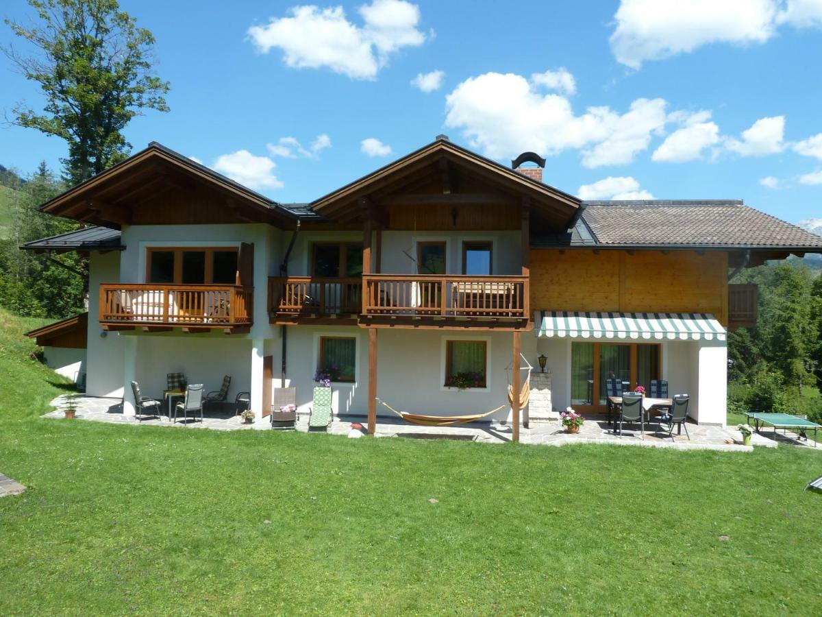 Ferienwohnung Haus Dachstein Filzmoos Exterior foto